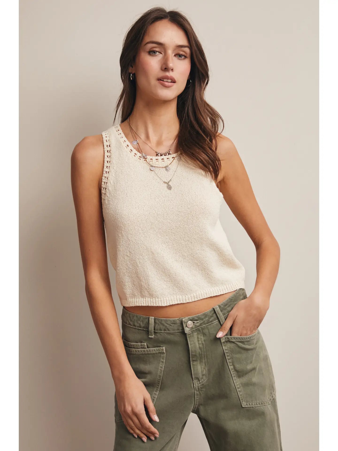 Everyday Cutie Top - Ivory