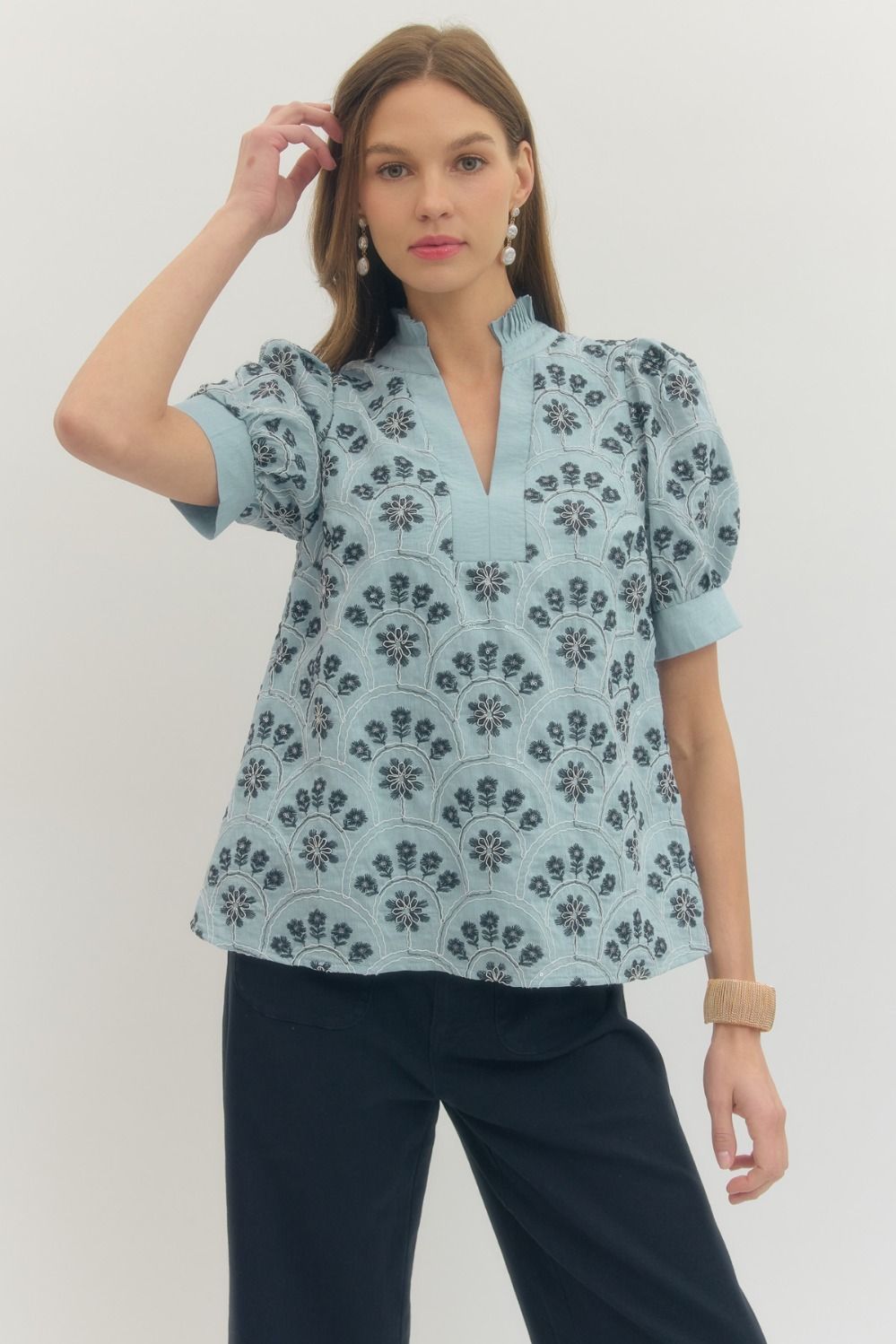 Kash Top - Light Blue