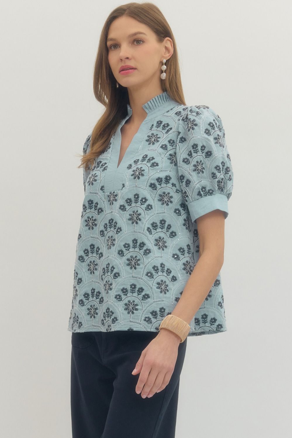 Kash Top - Light Blue
