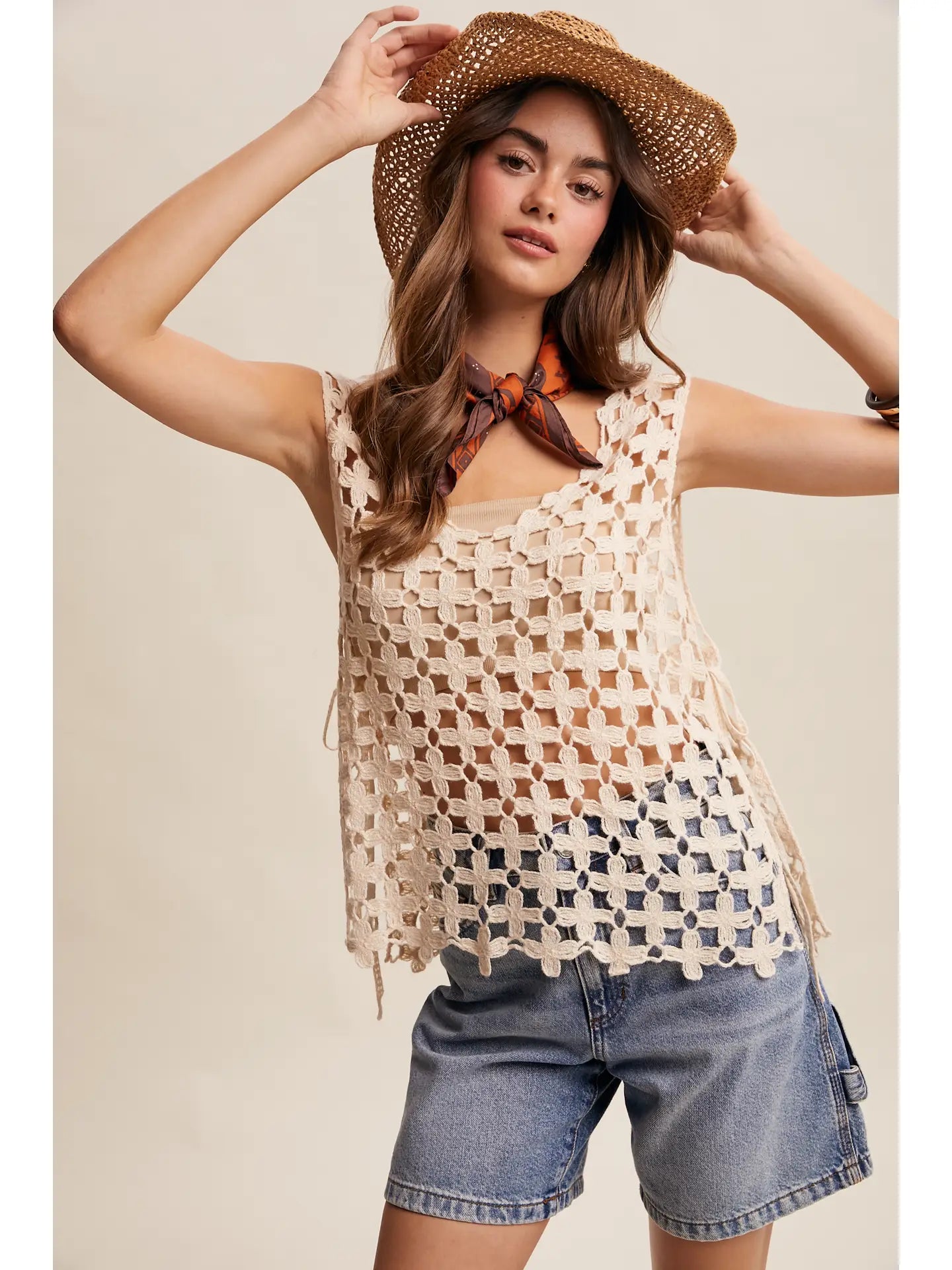 Summer Breeze Top - ecru