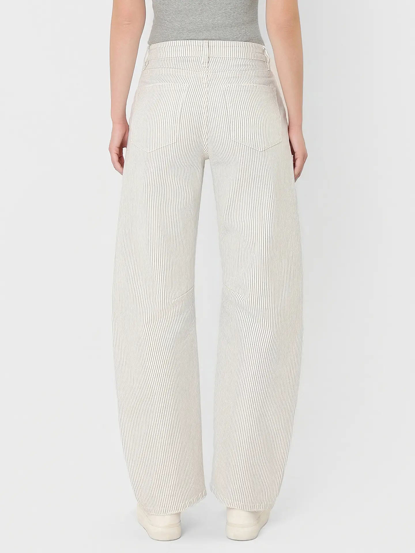 Stripe Barrel Denim