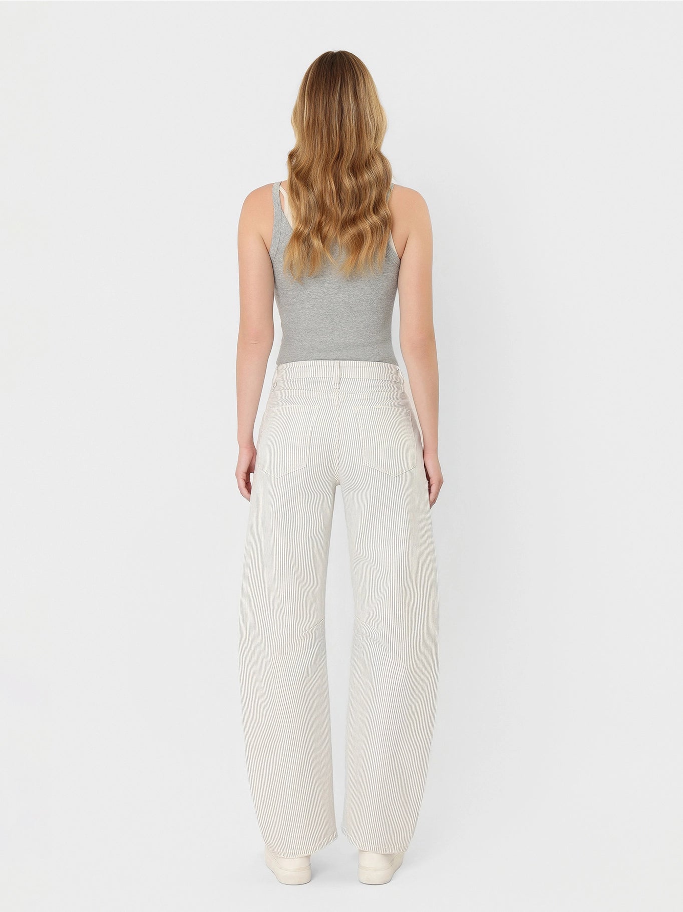 Stripe Barrel Denim