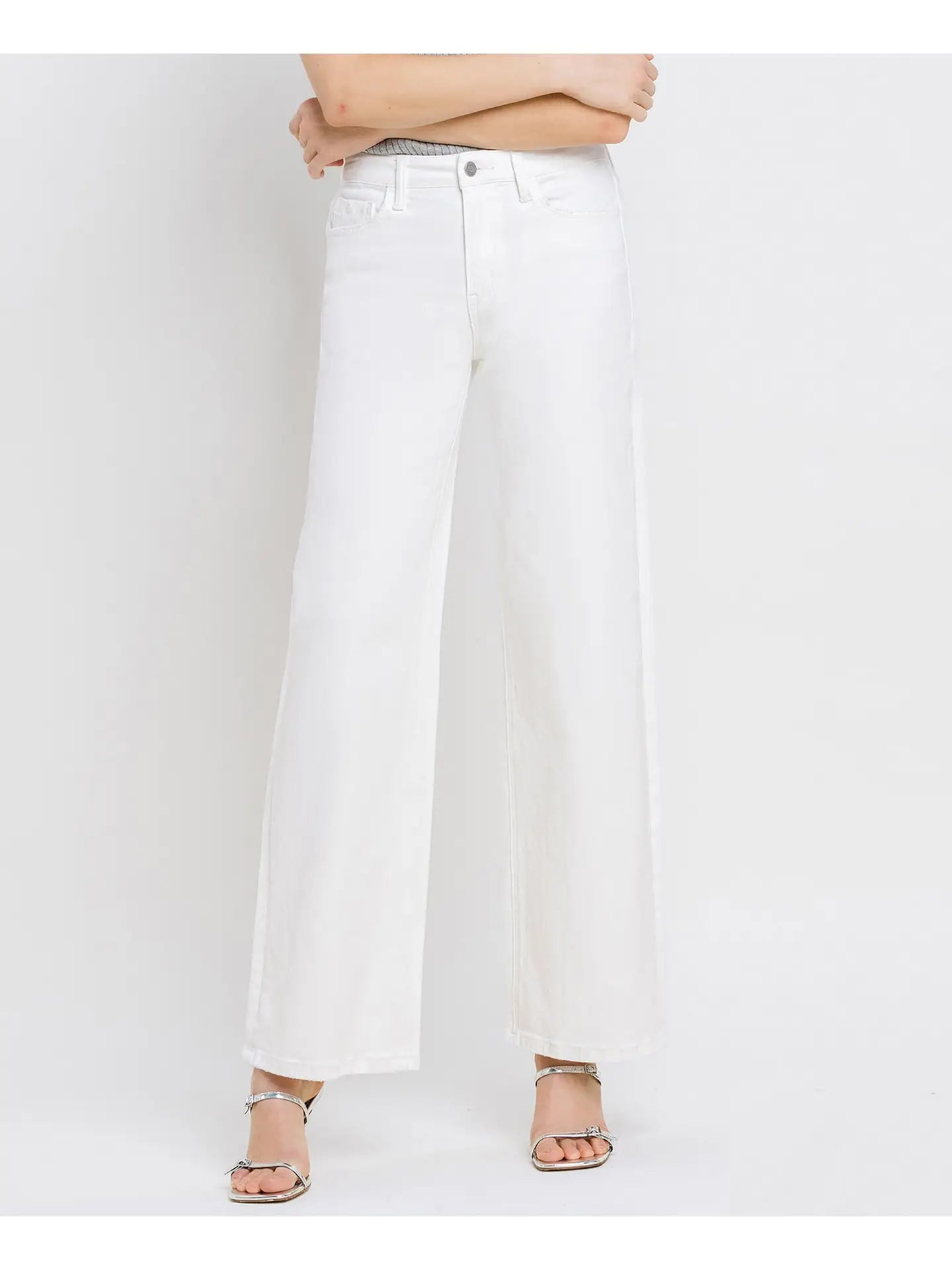 Optic White 32” Inseam Denim