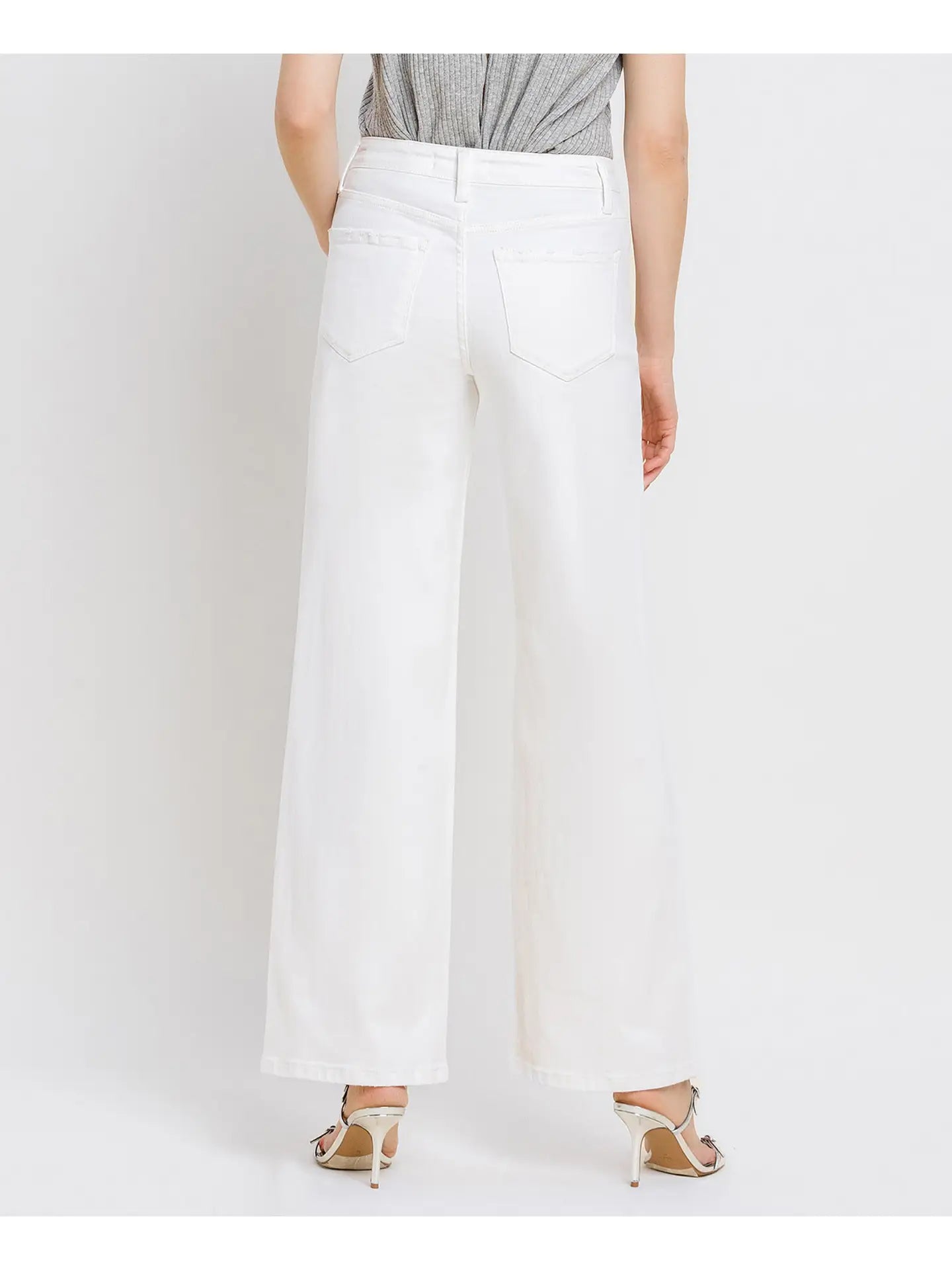 Optic White 32” Inseam Denim