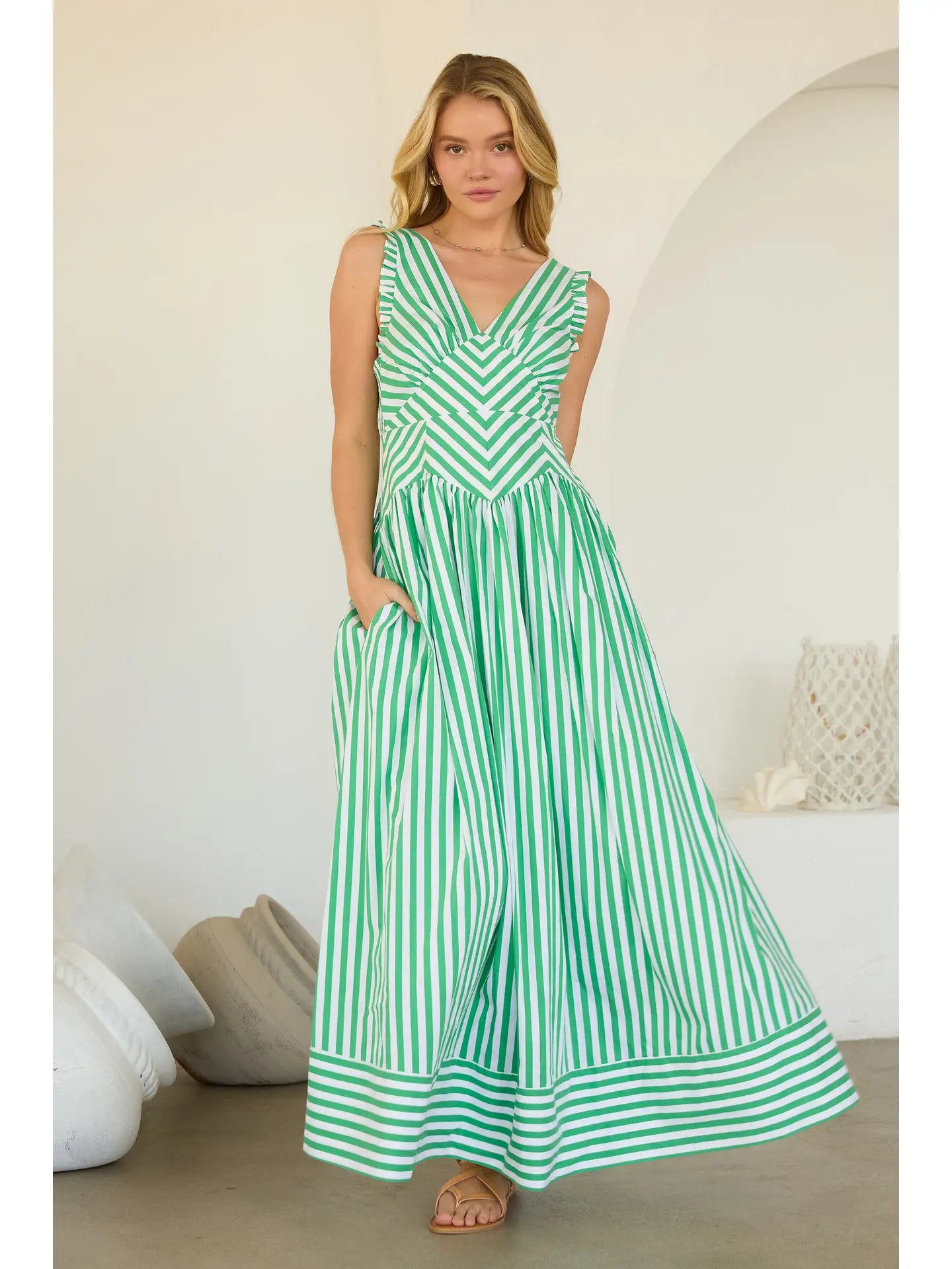 Striped Babe Maxi