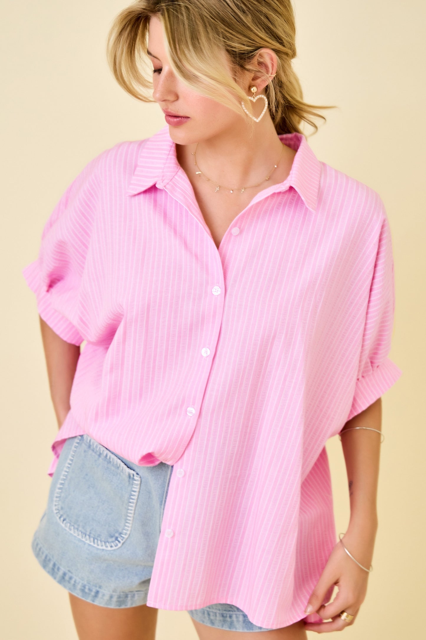 Oversized cutie - pink