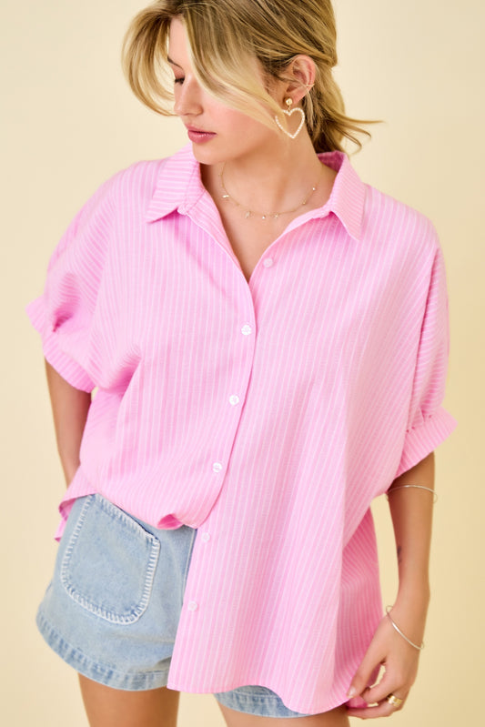 Oversized cutie - pink