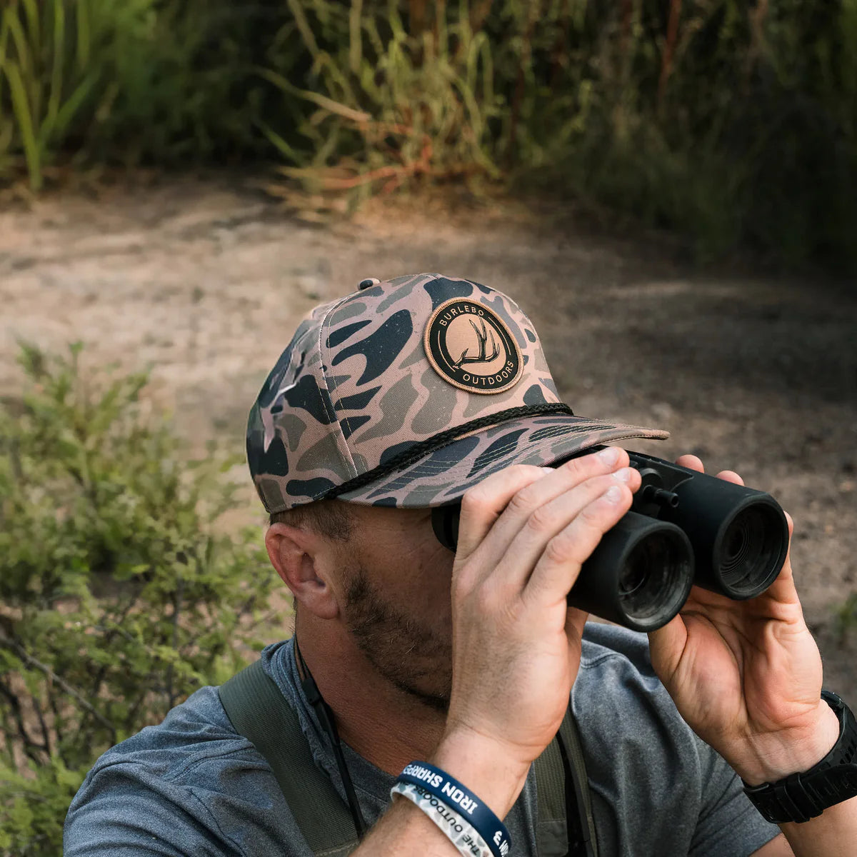 Antler Patch Gauge Camo Cap