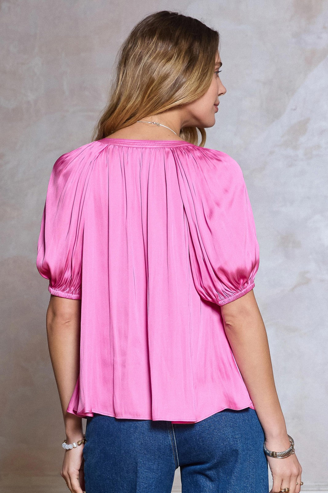 Billie Blouse - Amaranth