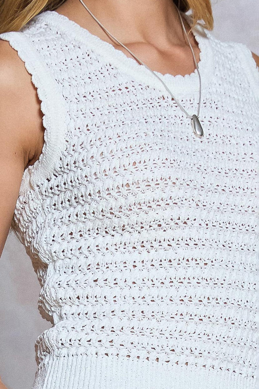 Stop Ahead Tank - white