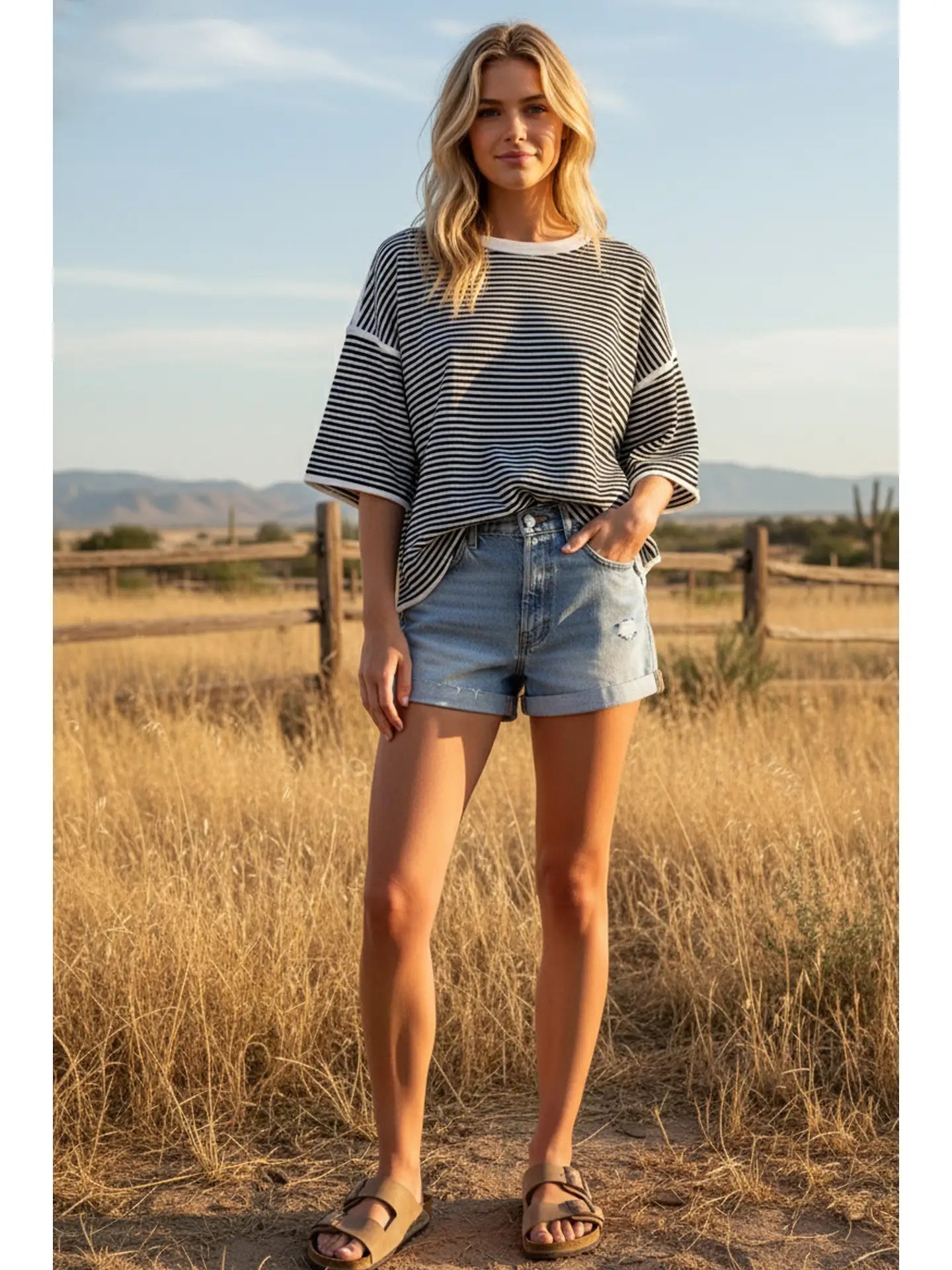 Shotgun Rider Top - black