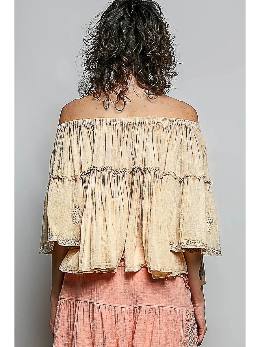 Almond Girl Top