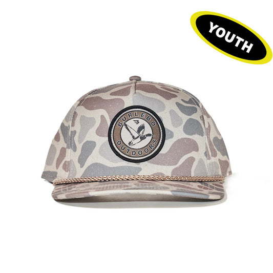 YOUTH Circle Mallard Classic Deer Camo Cap