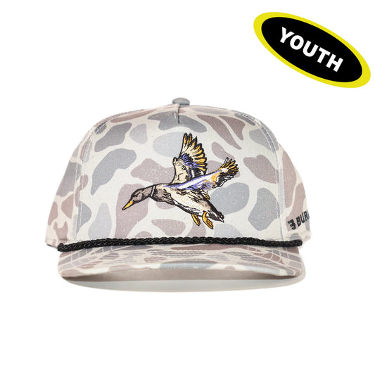 Youth Diving Mallard Classic Deer Camo Cap