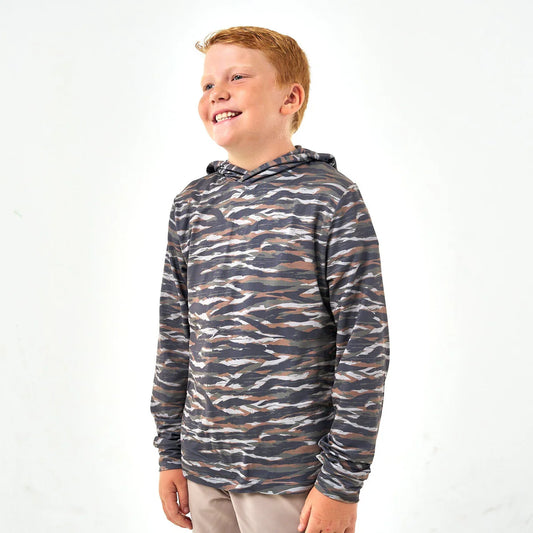 Youth Performance Tiger Stripe Camo Hoodie