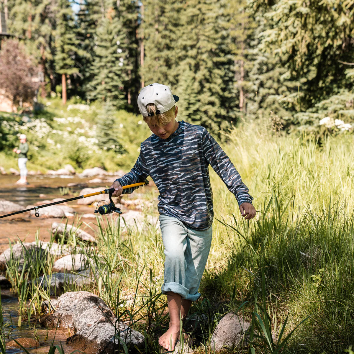 Youth Performance Tiger Stripe Camo Hoodie