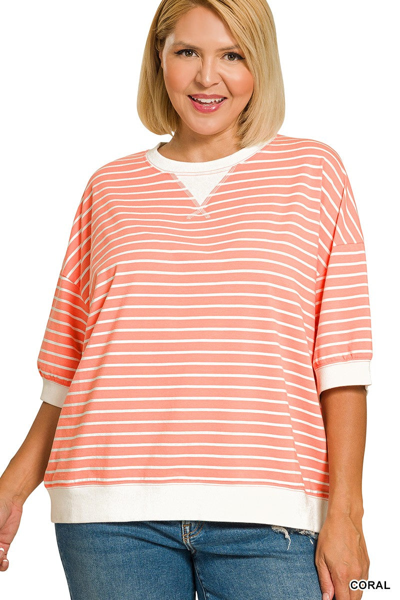 Alena Top - Coral