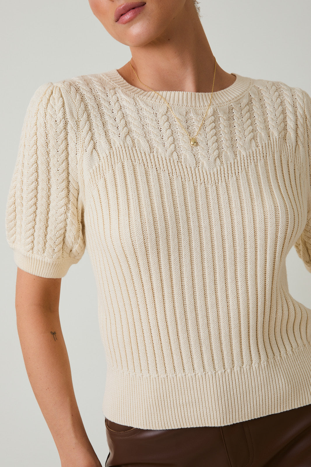 Cable Girl - cream