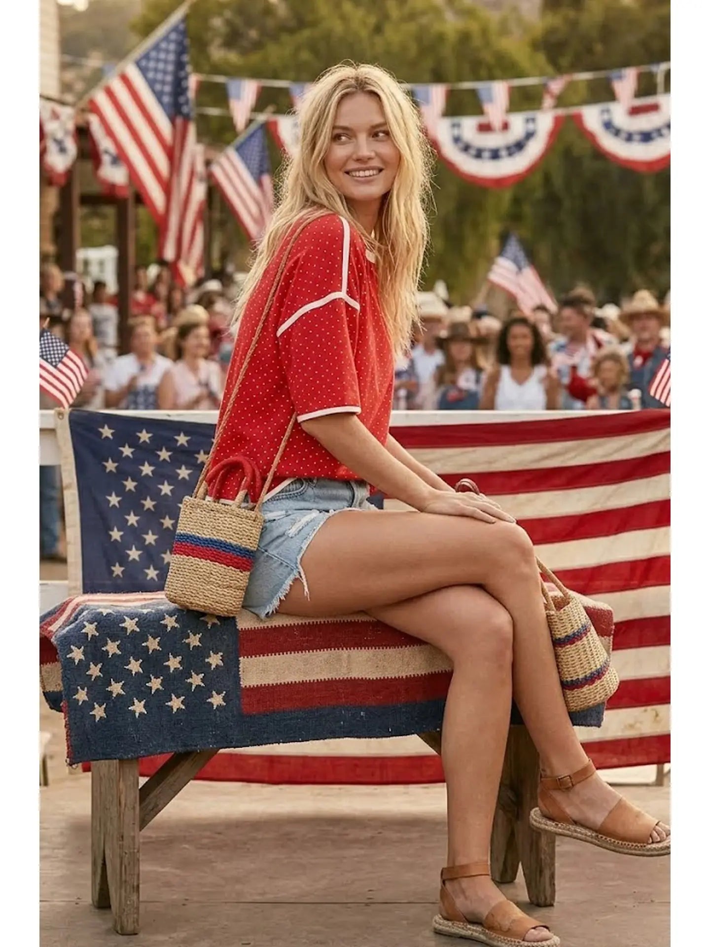 Til I Can’t Top- red/white