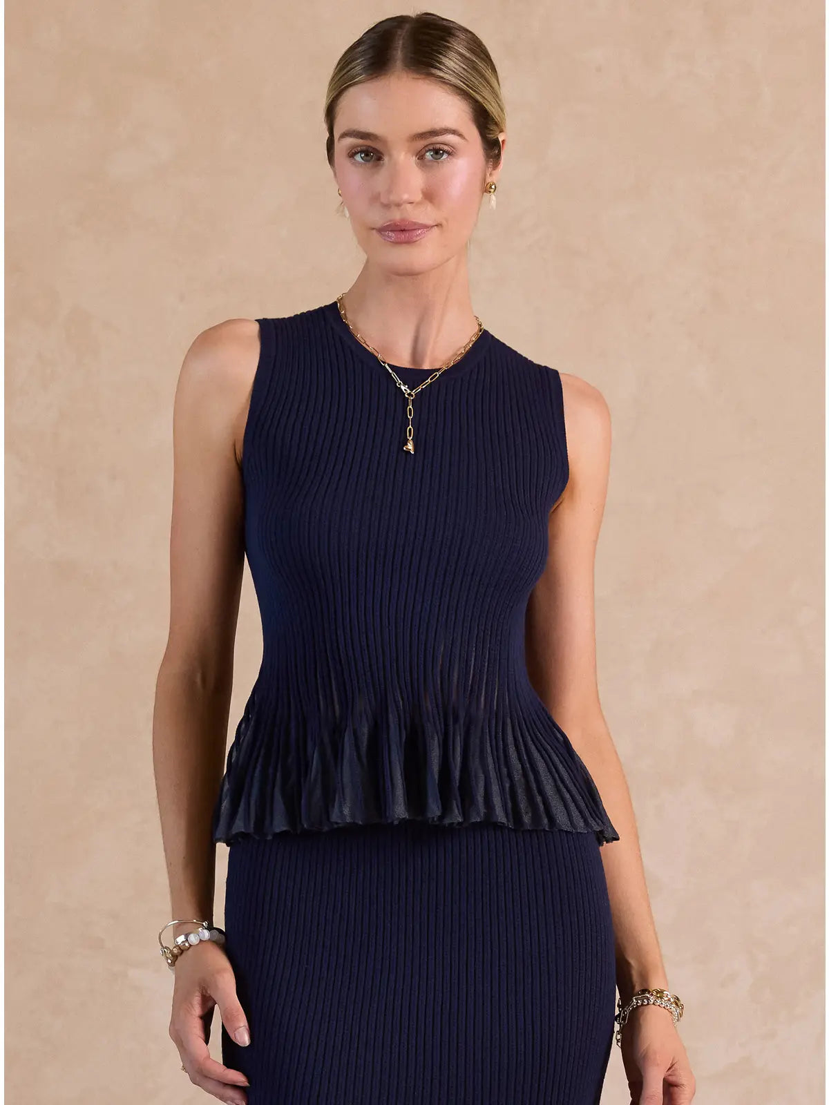 On Campus Tank - navy