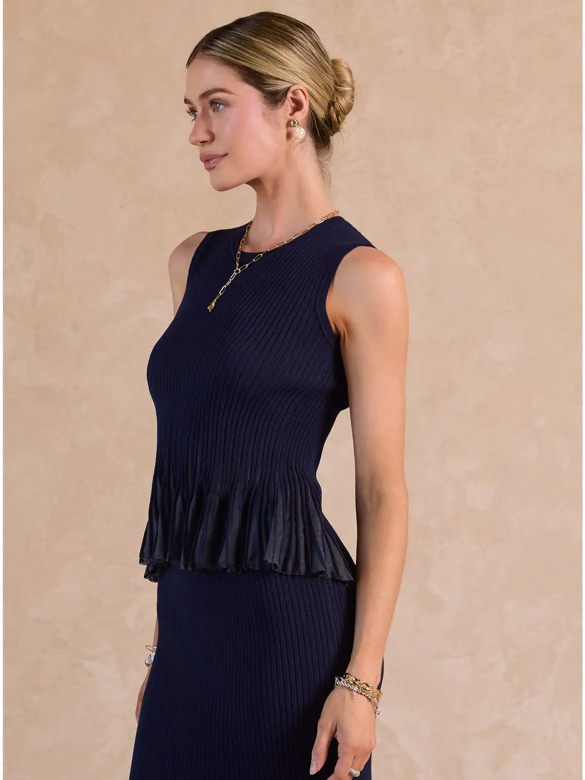 On Campus Tank - navy