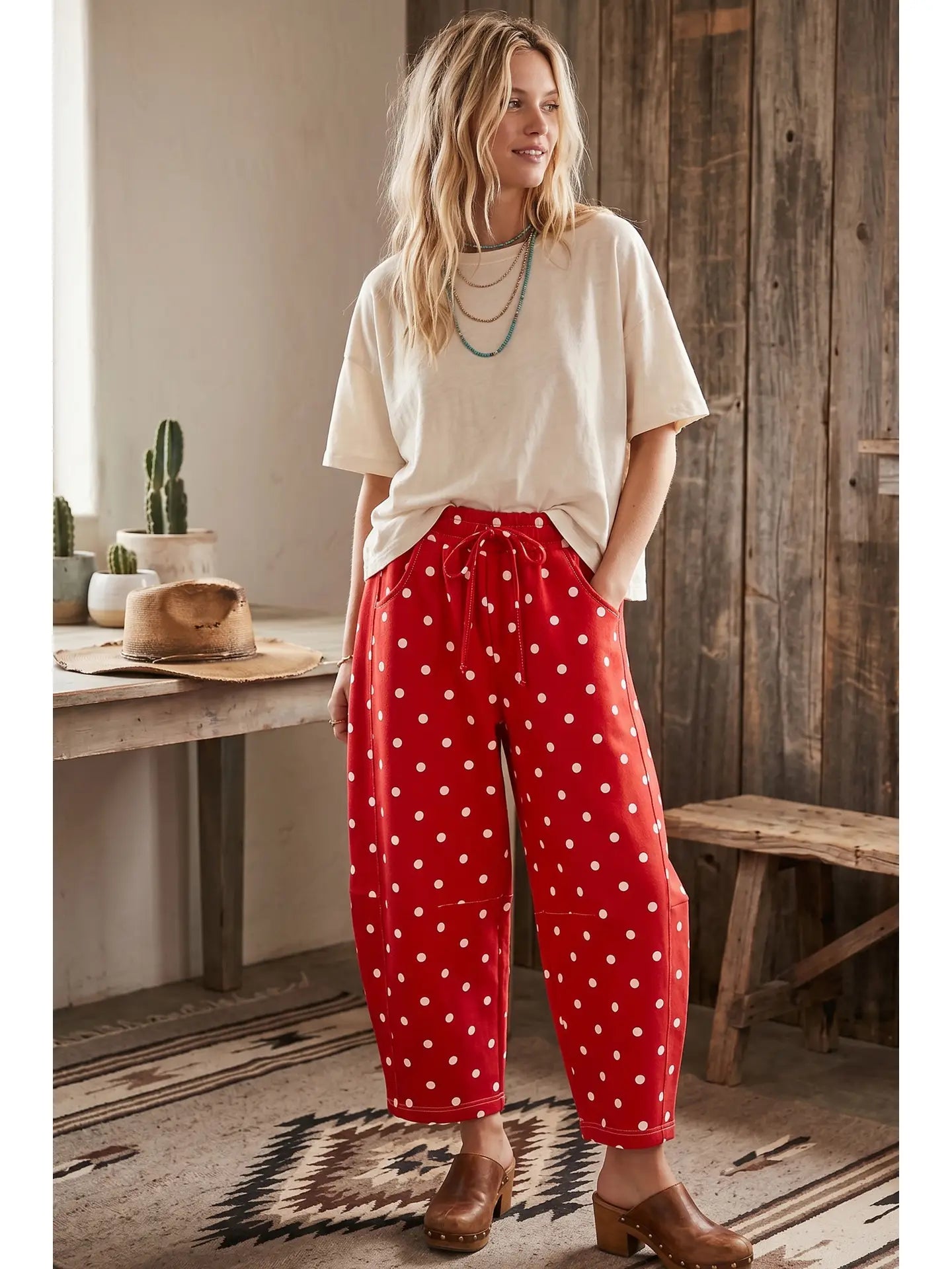 Lounge Please - red/white
