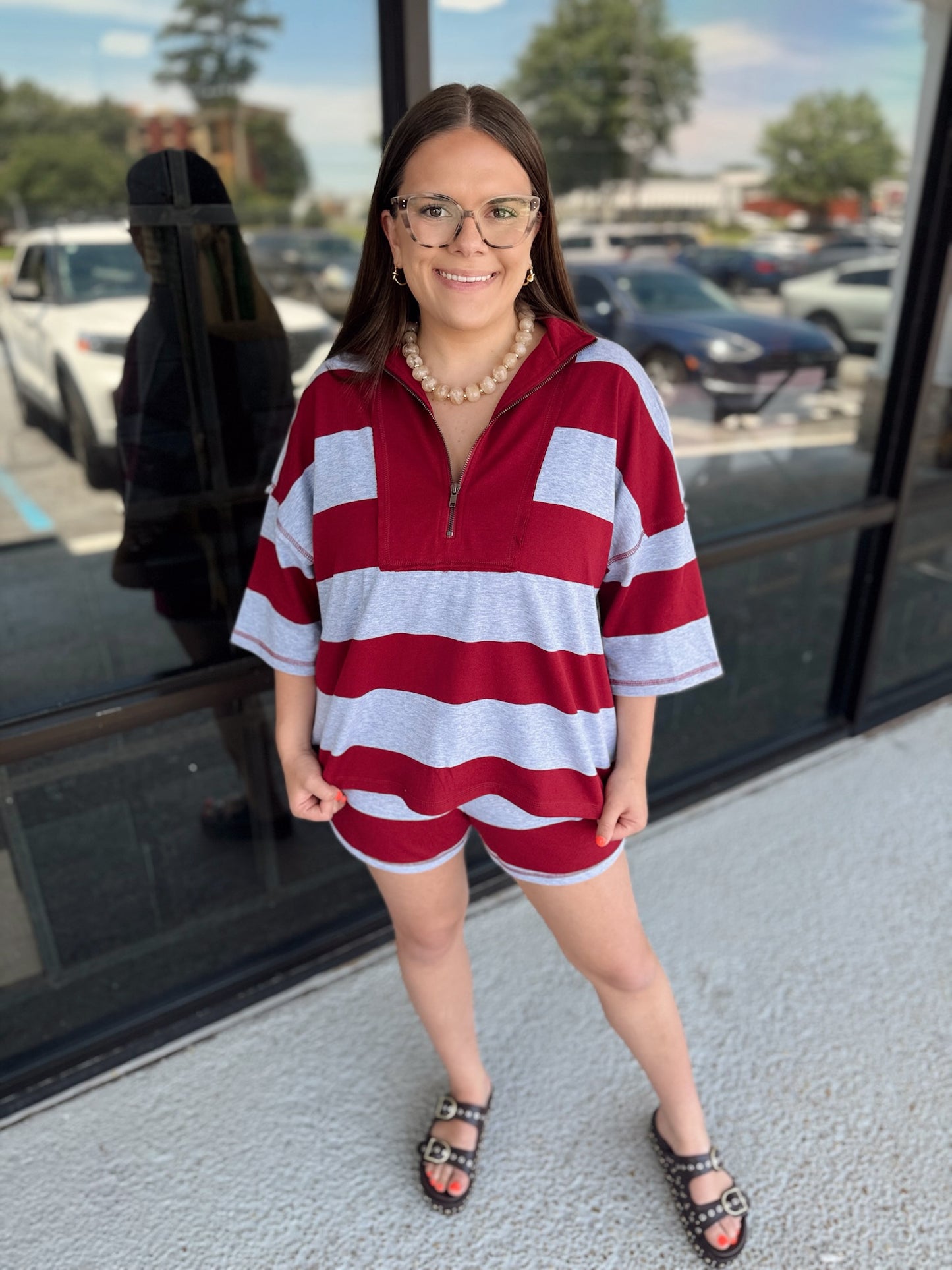 Timmie Short Set - Cabernet
