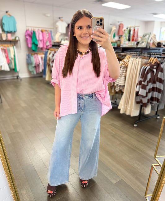 Oversized cutie - pink