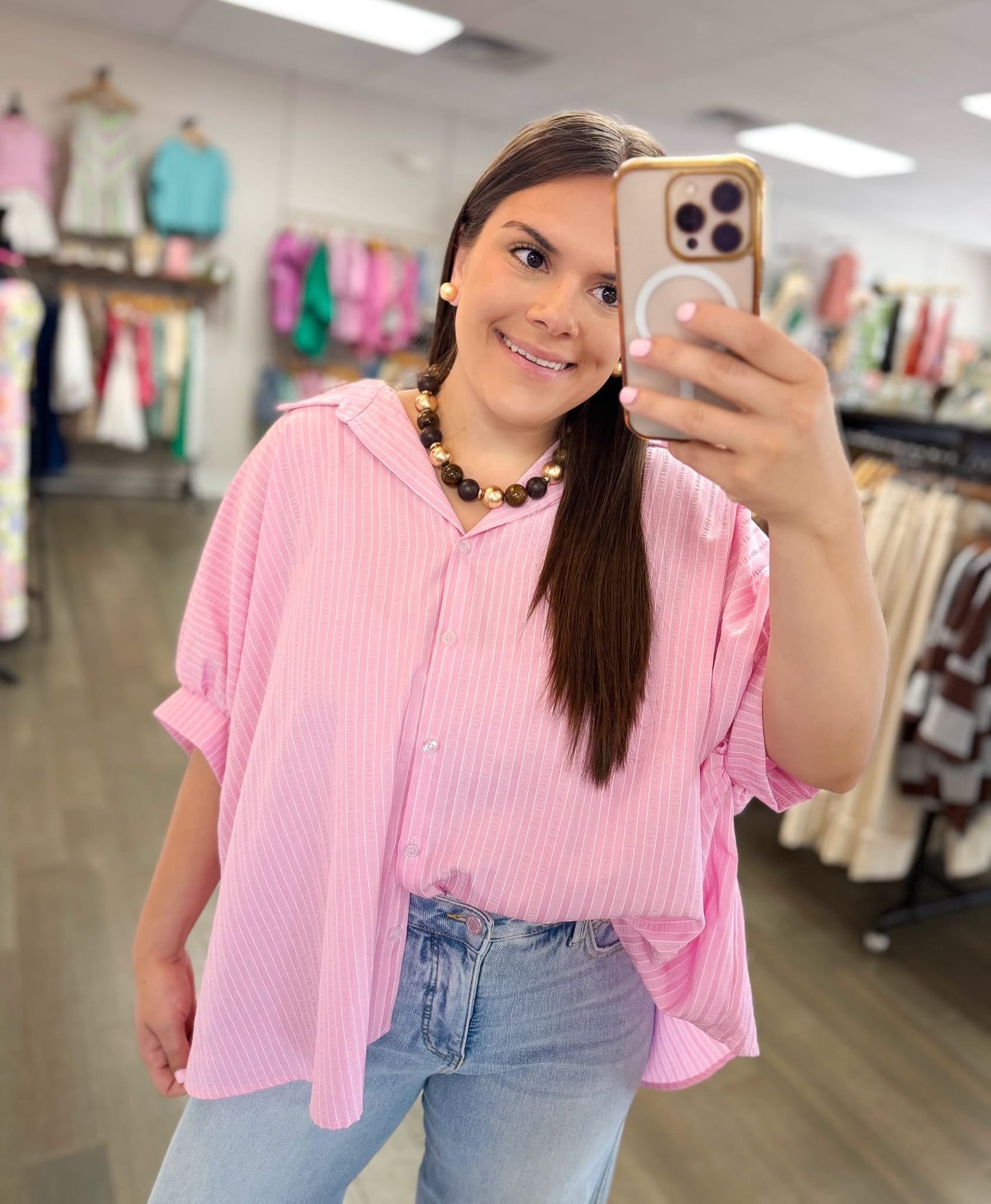 Oversized cutie - pink