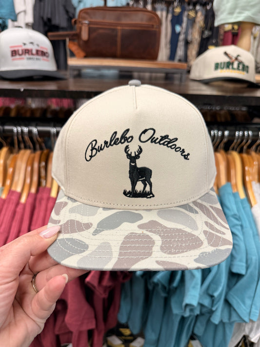 Burlebo Buck Cap - Classic Deer Camo
