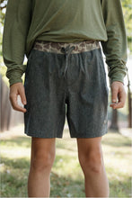 Load image into Gallery viewer, (Y) Athletic Short - Grizzly Grey / deer camo liner
