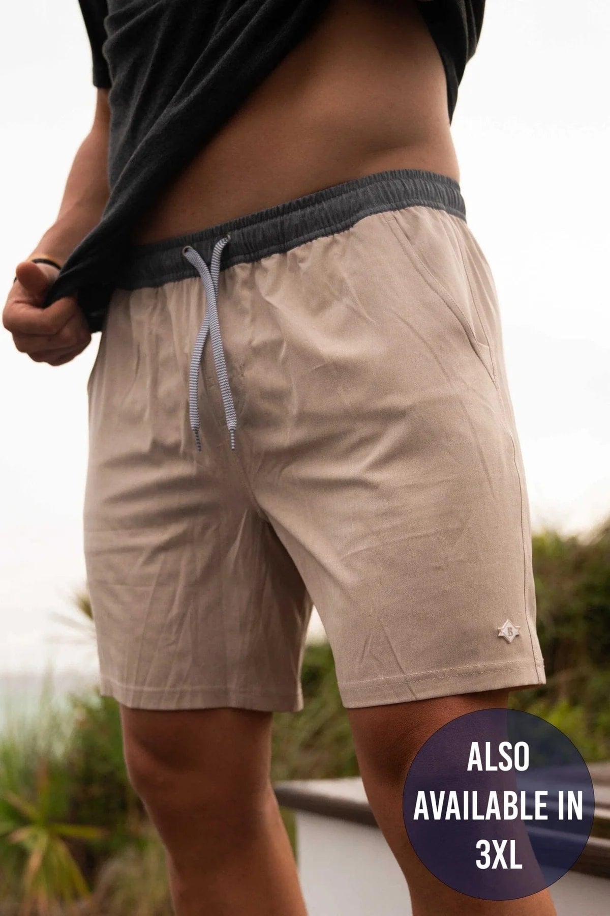 Athletic Shorts - Heather Khaki/Driftwood Camo Liner