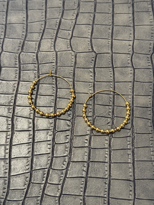 Sweet Escape ALL Gold Hoops