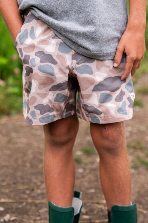 (Y) Athletic Short - Pintail Camo