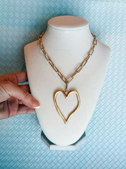 Heart Eyes for You Necklace