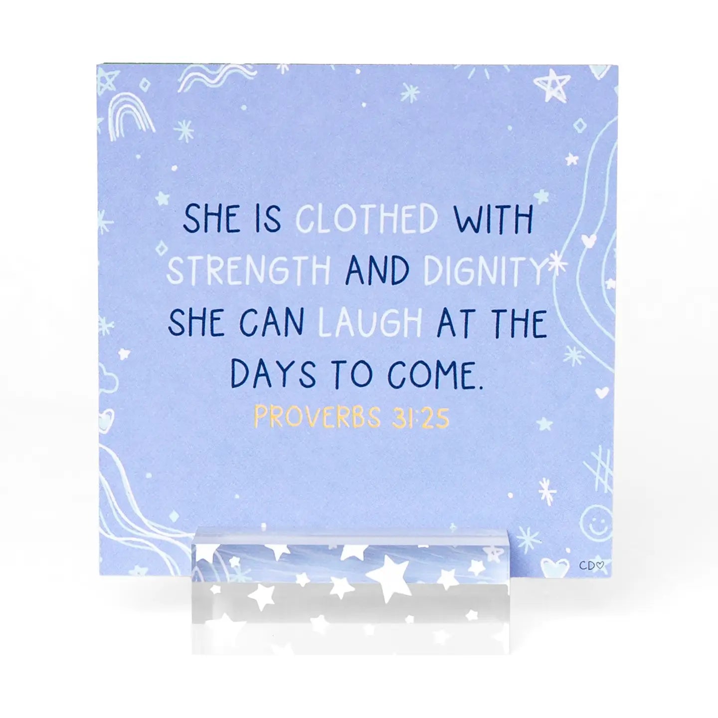 Verses For Mothers Encouraging Desk Card Set