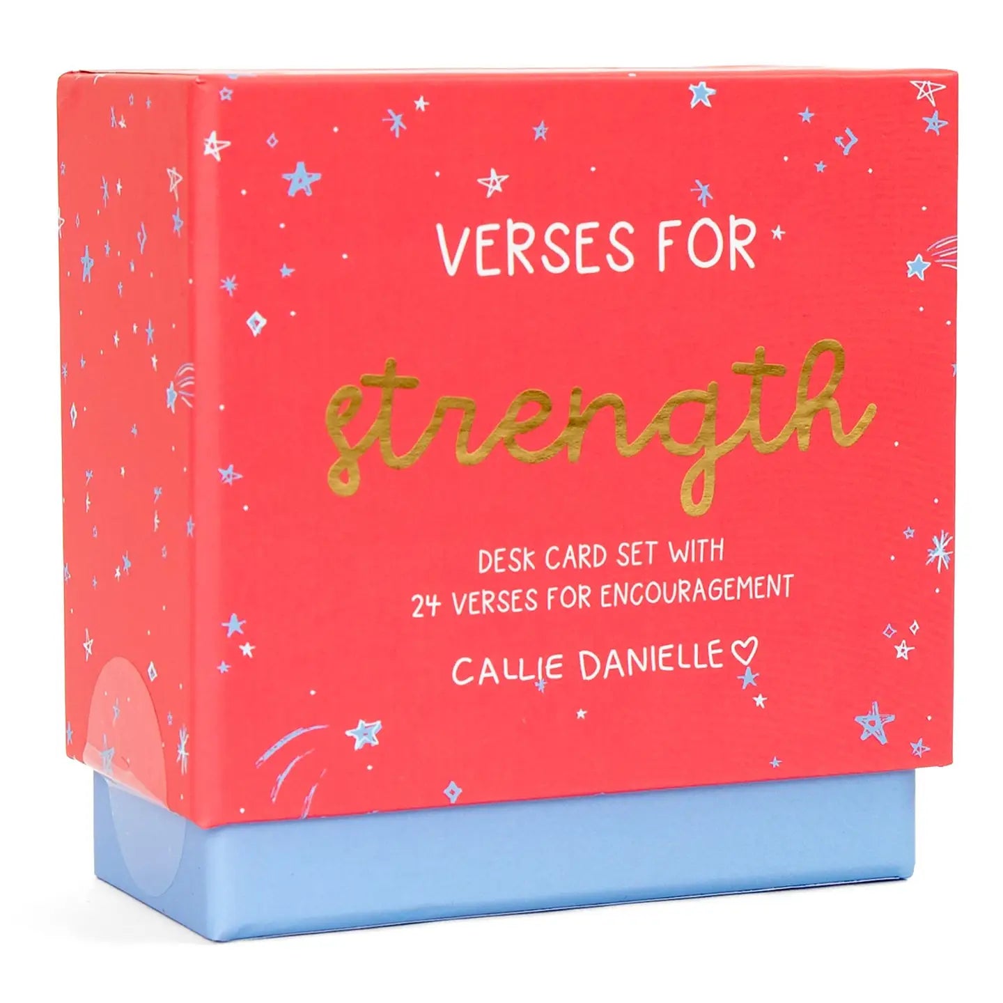 Verses For Strength Encouraging Desk Card Set