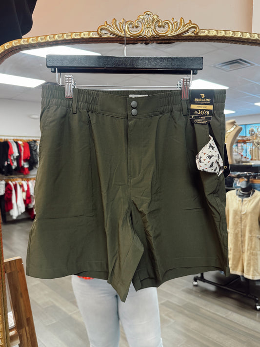 Everyday Short - Mallard Green w/ Ducks and Dogs Pocket