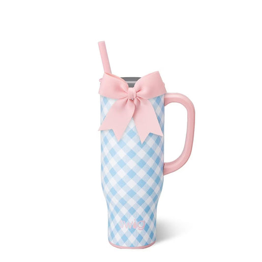 Gingham Mega Mug 30oz
