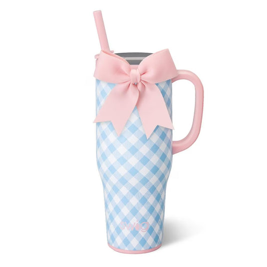 Gingham Mega Mug 40oz