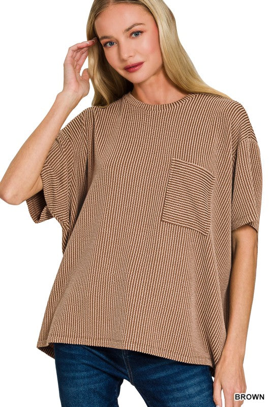 Melanie Top - Brown