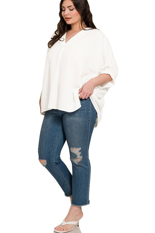 Airy Babe Top - Off White
