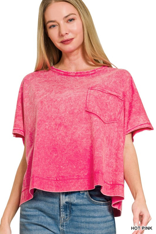 Acid Cutie Top - hot pink