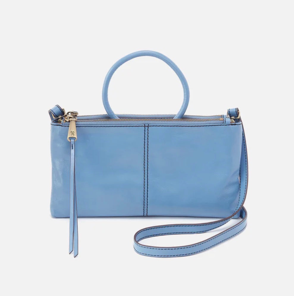 Sable Crossbody - Faded Denim