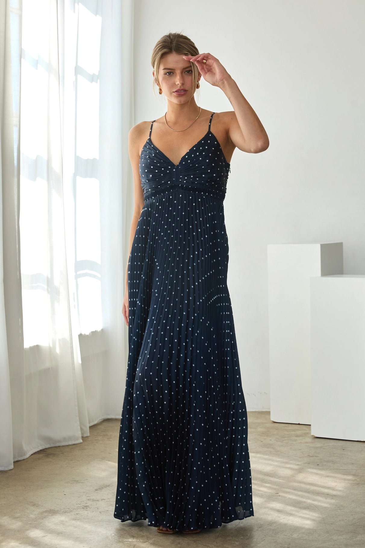 See You Smile Midi - navy mix