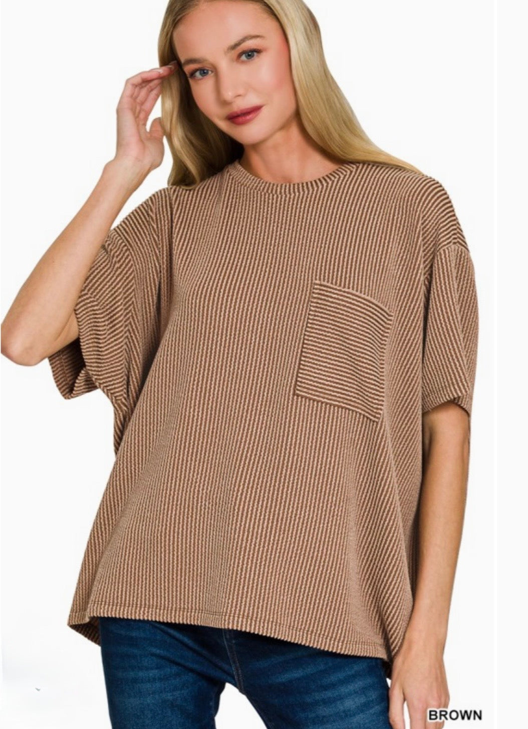 Ribbed Cutie - Brown