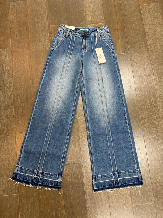 Jeremy Mid Rise Wide Leg