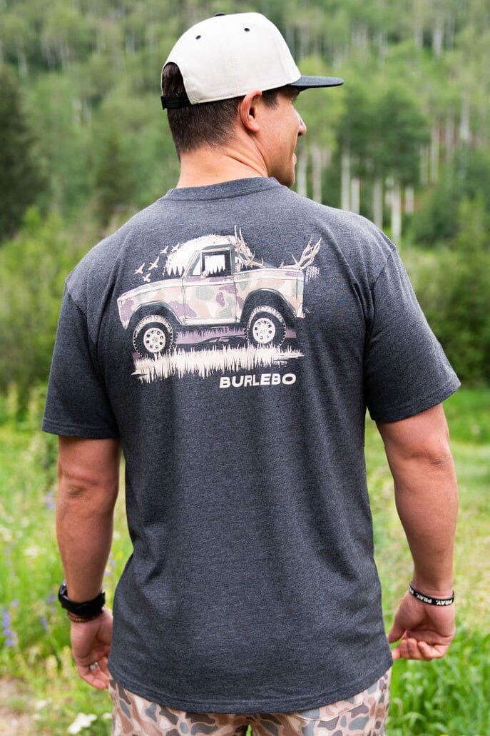 Loaded Down Bronco Tee - Heather Black