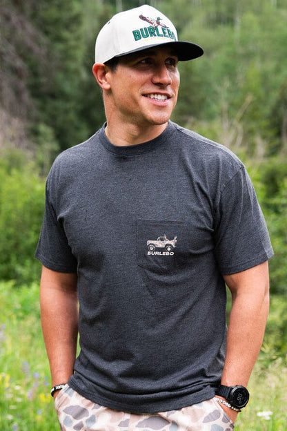 Loaded Down Bronco Tee - Heather Black