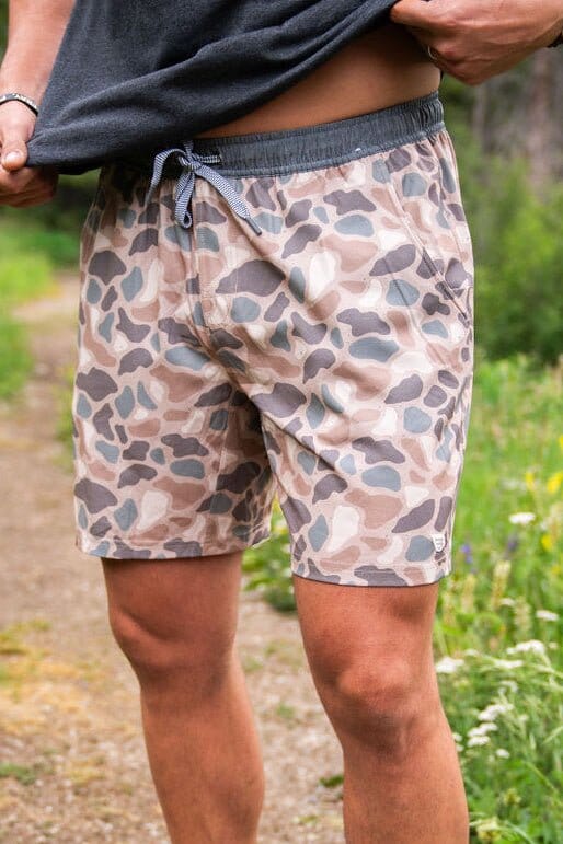 Athletic Short - Pintail Camo/Grey Liner